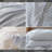 MooMee Striped Duvet Cover Set 100% Washed Cotton Linen Like Textured-111721001-118026350