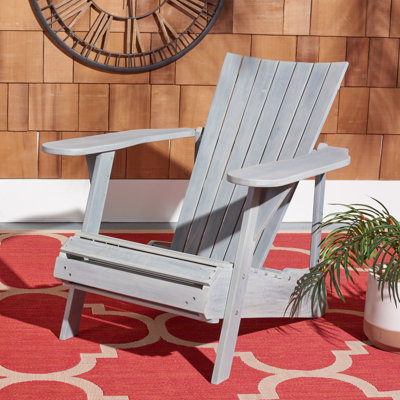 Chaise Adirondack en bois massif Sesco