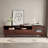 Black walnut simple TV cabinet