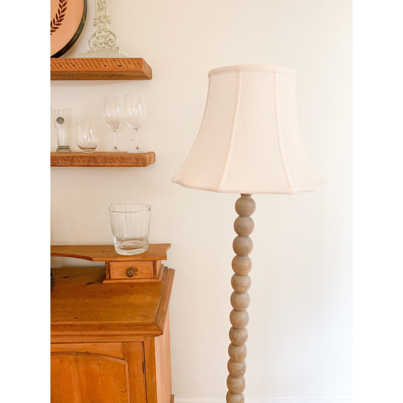 Abat-jour octogonal souple avec abat-jour lavable Slant, White