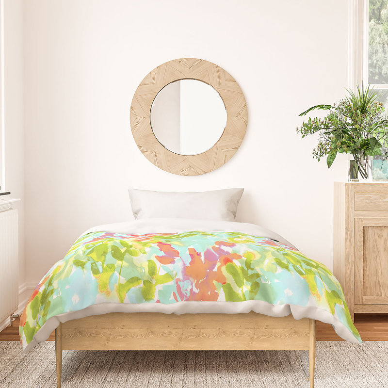 Ensemble de housse de couette en microfibre, Housse de couette double + 2 taies d'oreiller