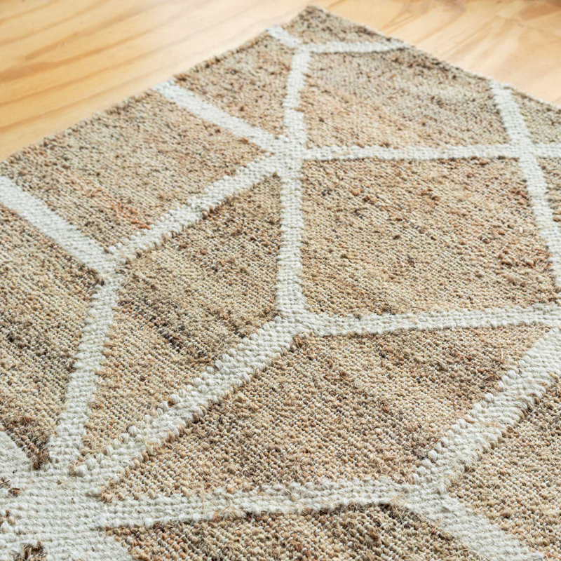 Soto Geometric Hand Woven Area Rug, Rectangle 190 x 280cm