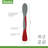 Tovolo Scoop and Spread Large Silicone Sandwich Spreader with Nylon Handle, Cayenne-62839251-119463030
