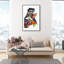 Manuel Roman - Capa Canvas Abstract Print by Oliver Gal, Black Frame, 10 x 15-1083470836-1331864101