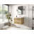 Sonoma Floating Teak 30'' Single Bathroom Vanity with Quartz Top-101090184