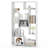 Topbuy Geometric Bookshelf 47-Inch Bookcase w/ Multiple Open Shelves Anti-Tipping Devices-99057522
