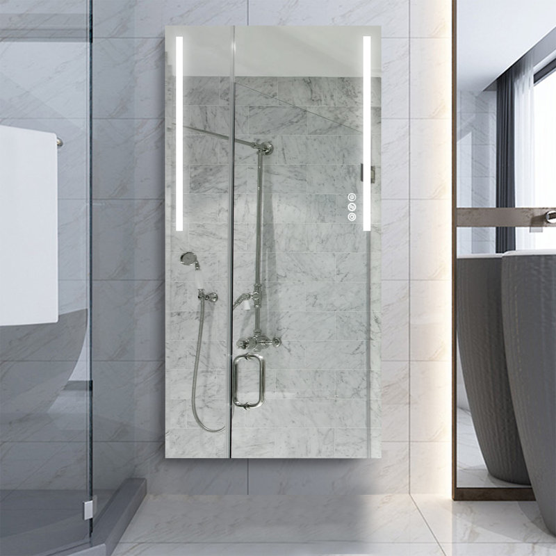 Miroir d’habillage moderne avec éclairage à DEL