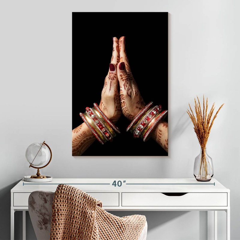 Adella Namaste Mudra Hands, 30" H x 20" W
