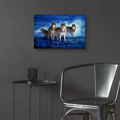 Epic Art 'Blue Legend' By Joh Naito, Acrylic Glass " Blue Legend " by Joh Naito