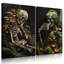 2 Piece Wrapped Canvas Wall Art
