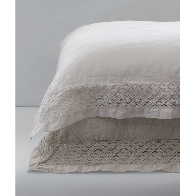 Vintage Linen_Shams, Boudoir, Flax