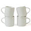 Ensemble de 4 tasses à café en grès 14 oz Lior-97649115