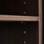 De 2 armoires de rangement multifonctionnelles de 32,5 po à 58,8 po de largeur, rotatives à 90 degrés et extensibles, pour buffet de chambre à coucher, de salle de bain et de buffet en noyer
