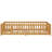 Queen Size Floor Bed With Door,kids Montessori Floor Bed With Slats And Fence,solid Wood Queen Bed Frame For Girls Boys,natural-146102788