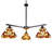 Annarosa 3 - Light Glass Dimmable Tiered Chandelier