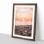 Sunset over Brighton Beach - Framed Print-56920675-56920679