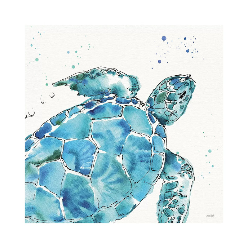 Deep Sea IX 1 Piece Wrapped Canvas Painting, 93.98 cm H x 93.98 cm W