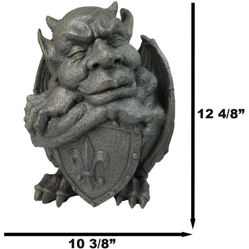 Figurine gothique 12 po H 12 po