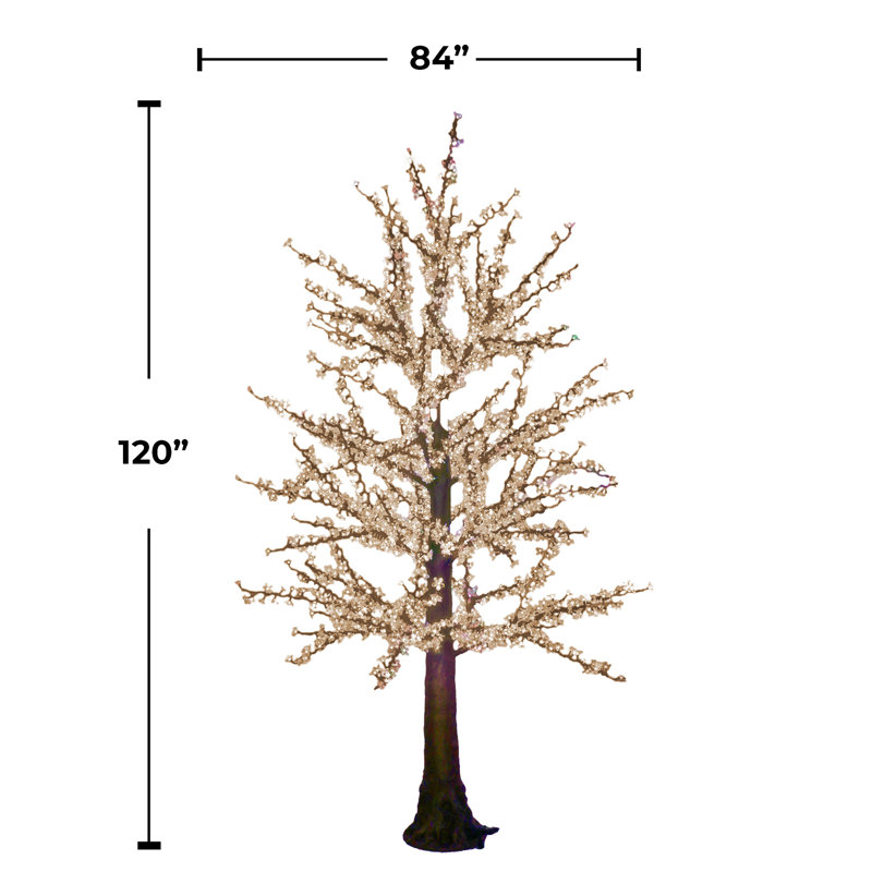 120'' Lighted Trees & Branches