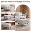 Repose-pieds rembourré 29,7 po Inayat-469517779
