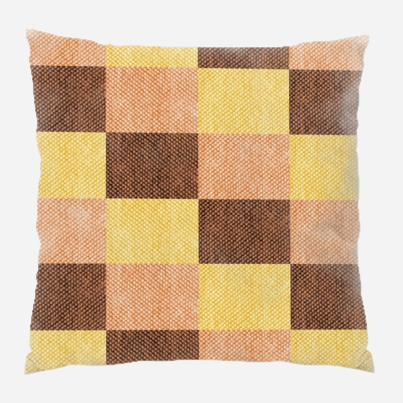 Coussin décoratif textile, Intérieur