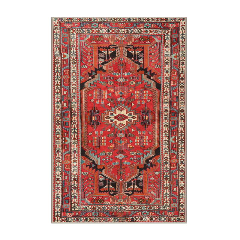Bathampton Oriental Indoor Rug, Rectangle 5' x 7'