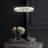 Mae LED Wagon Wheel Chandelier