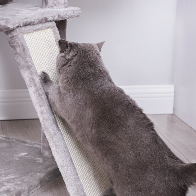 Mccurry 66.1'' H Cat Tree, Light Gray