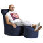 Repose-pieds pouf rond 20 po Goku, hydrofuge-32999738