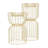 2 Piece Iron Tabletop Candlestick Set