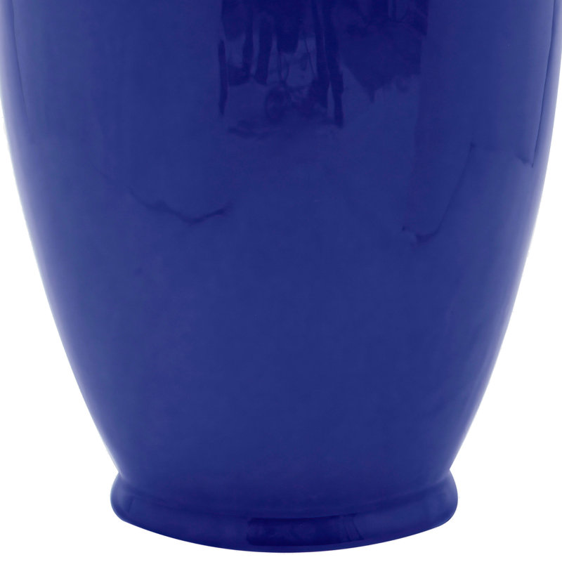 Amesha Tung Chi Table Vase, Solid Blue