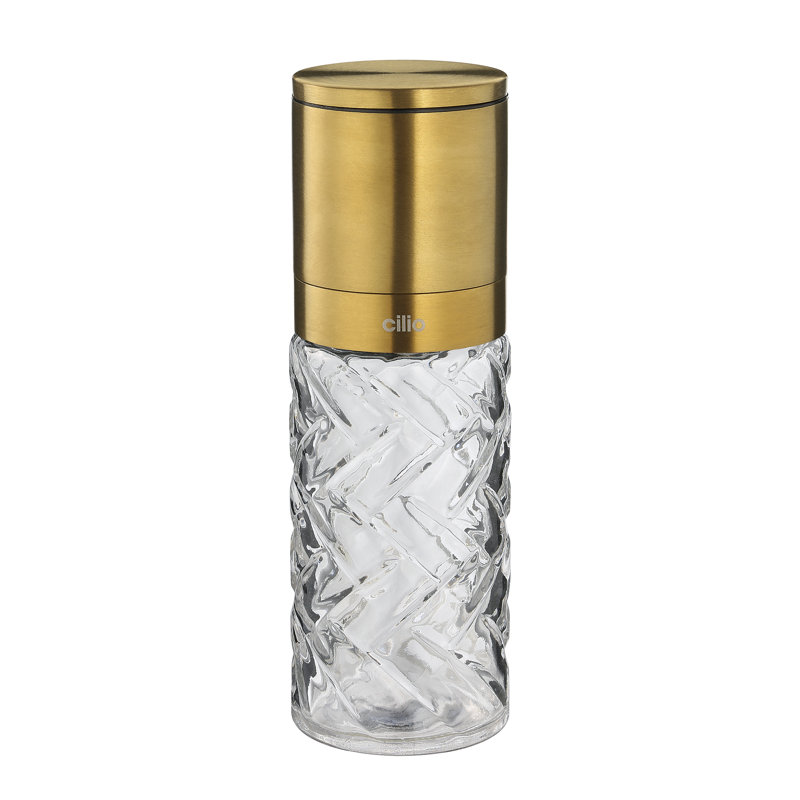 Cristallo Salt & Pepper Mill, Gold