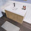 Ensemble de meuble-lavabo mural simple 42 po Lynard Spring-1928078315