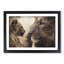 Lion Cub with Its Mother - Picture Frame Painting Print-56632883-56632878