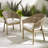 Ronja Outdoor Solid Wood Folding Table With 4 Ava Dining Chairs - Modern Garden Patio Dining Set
