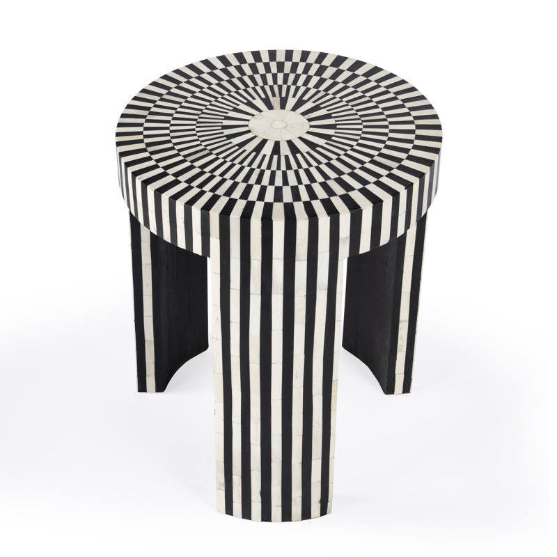 Rimma Bone Inlay Side Table