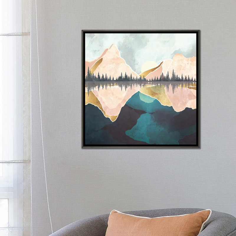 Reproduction d’été par SpaceFrog designs-impression, H 26 po x l 26 po x P 1,5 po, Toile tendue