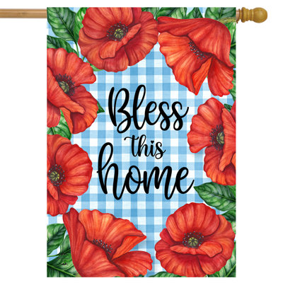 Drapeau de maison Bless This Home