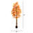 Autumn Deluxe Maple Artificial Fall Tree-1969229116