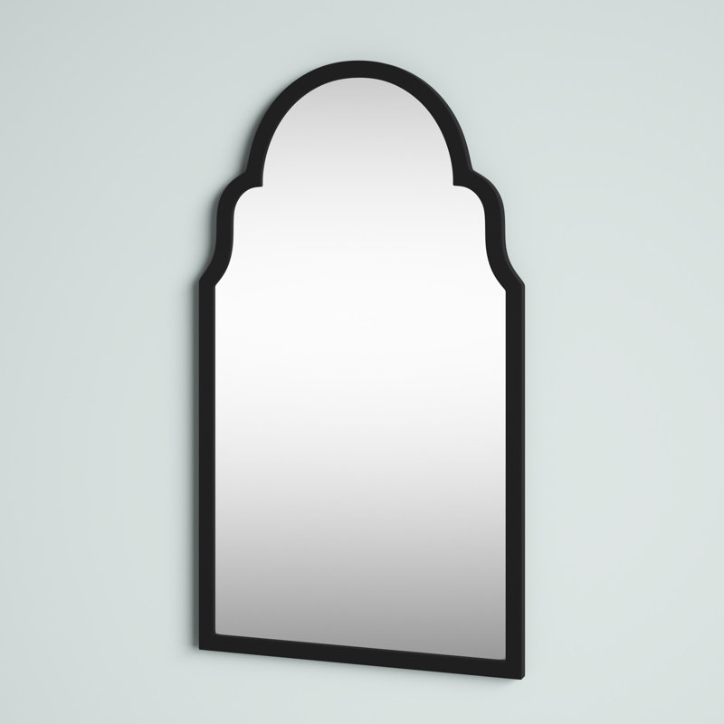 Miroir d'appoint Agastya, Noir