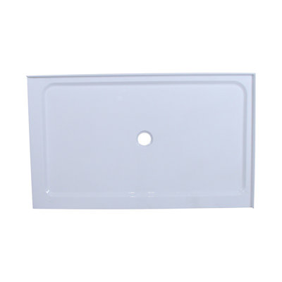 Base de douche à seuil simple l 60 po x P 36 po