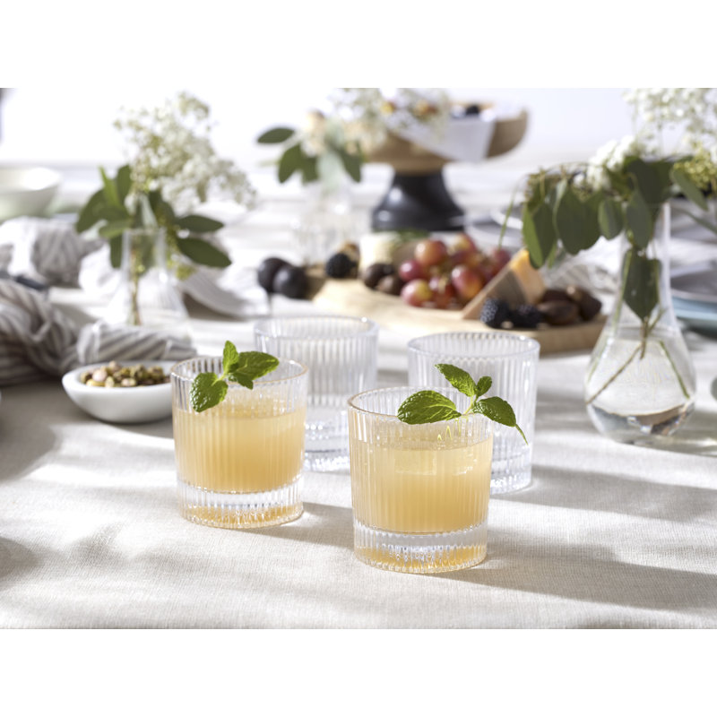 Verres Oneida Wallingford DOF, ensemble de 4