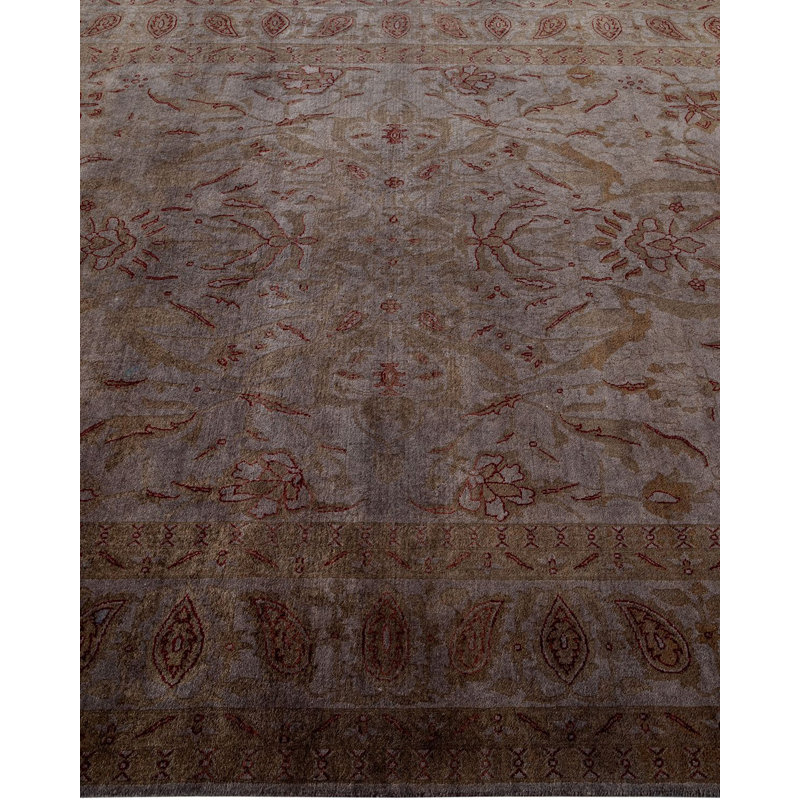 Fine Vibrance One-of-a-Kind 5' 10" X 9' 3" Hand Knotted Area Rug