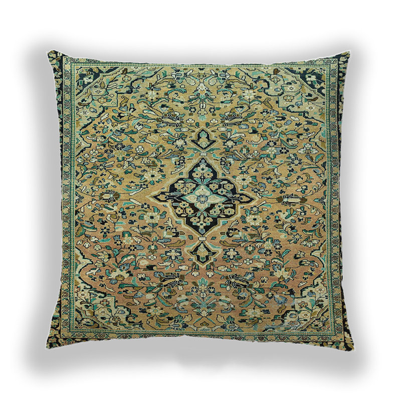Coussin Abstract 2849, Microsuède