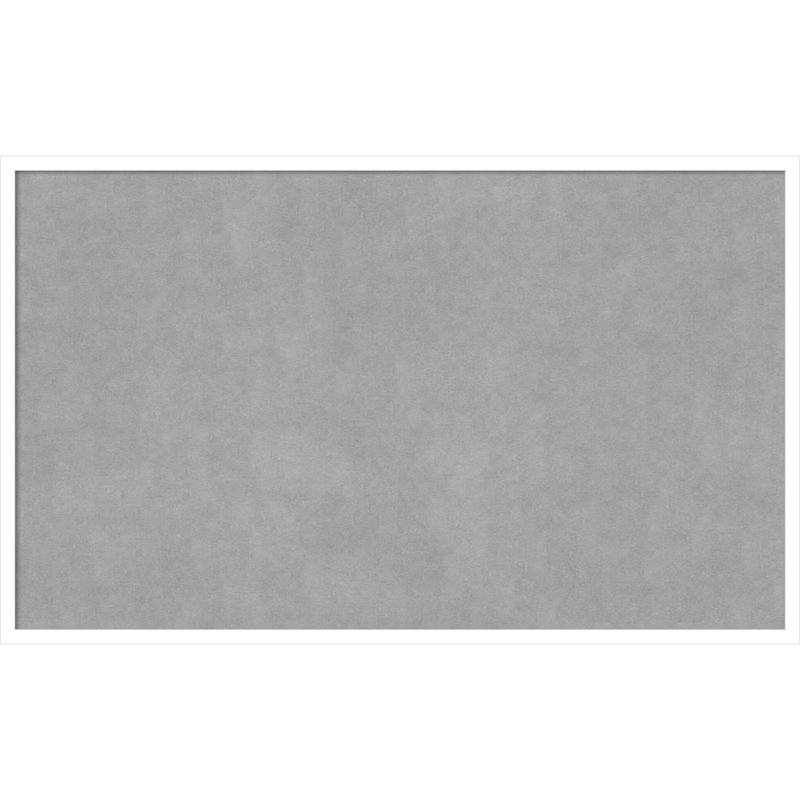 Tableau magnétique blanc Svelte, H 25 po x l 41 po