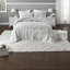 Ensembles de literie gris luxueux, style velours de polyester pour une maison confortable