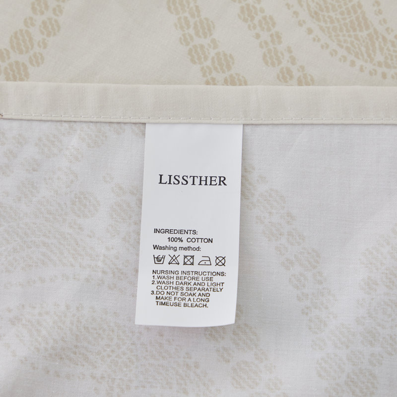 Ensemble de draps pour chambre d'amis 4 pièces 100% coton, Ensemble de draps pour grand lit avec 2 taies d'or