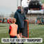 Football Flick Urban Dual Speed Rebound Net