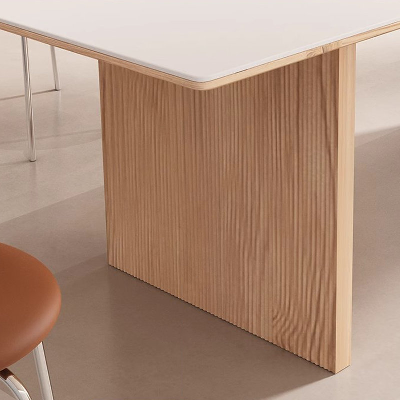 Table de salle à manger simple, H 29,53 po x L 94,49 po x l 31,5 po