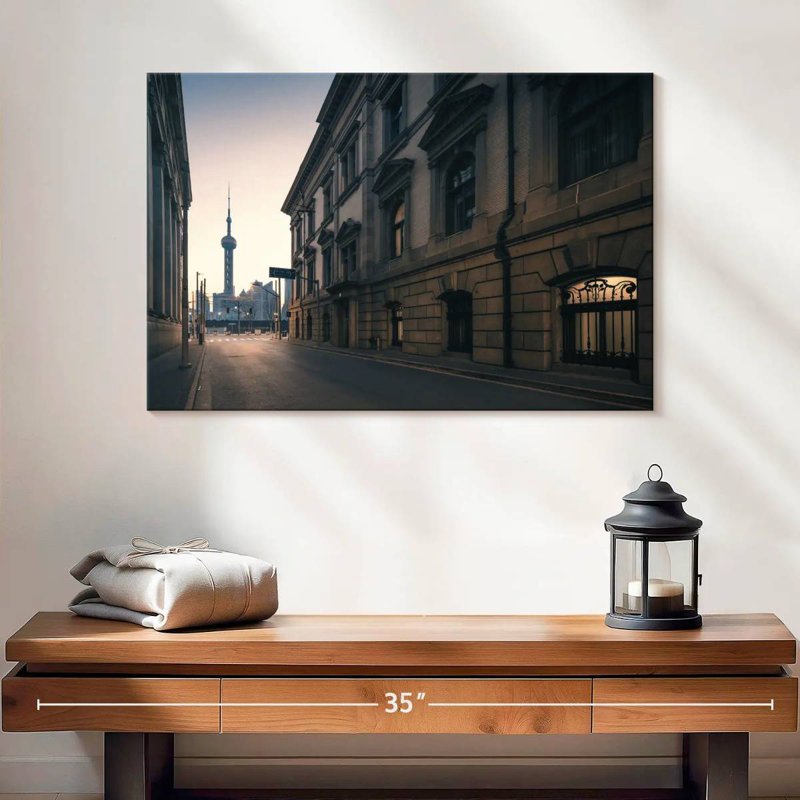 Rue de Changhaï, H 16 po x l 24 po